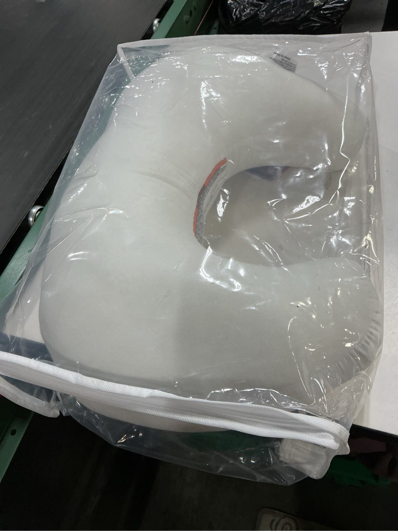 Condition photo showing As Is for Boppy Nursing Pillow, Bare Naked - Larger, More Supportive Pillow for Breastfeeding and Bottle Feeding with Higher Lift; Baby Safety Alliance Verified Bare Naked New Nursing Pillow