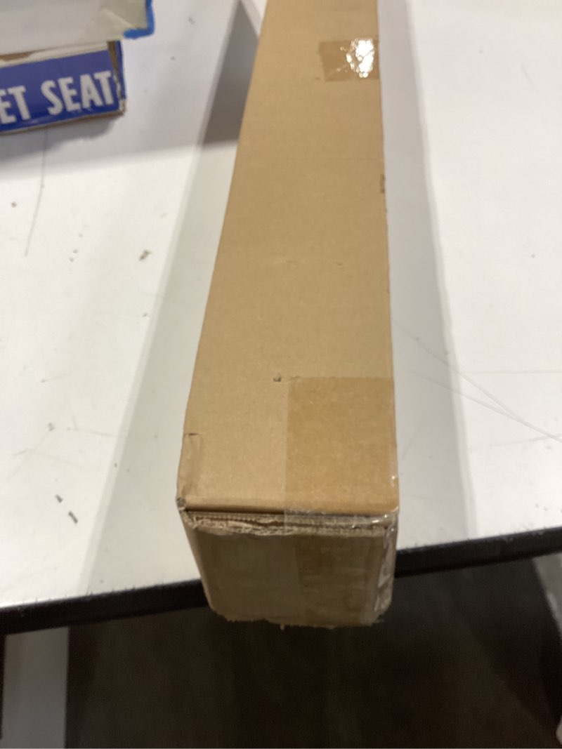 Condition photo showing New/Like New for lazblinds no drill roman shades for windows, cordless light filtering window shades with uv protection, polyester fabric for bedroom & living room, 26" w x 64" h, off white light filtering - off white 26"w x 64"h