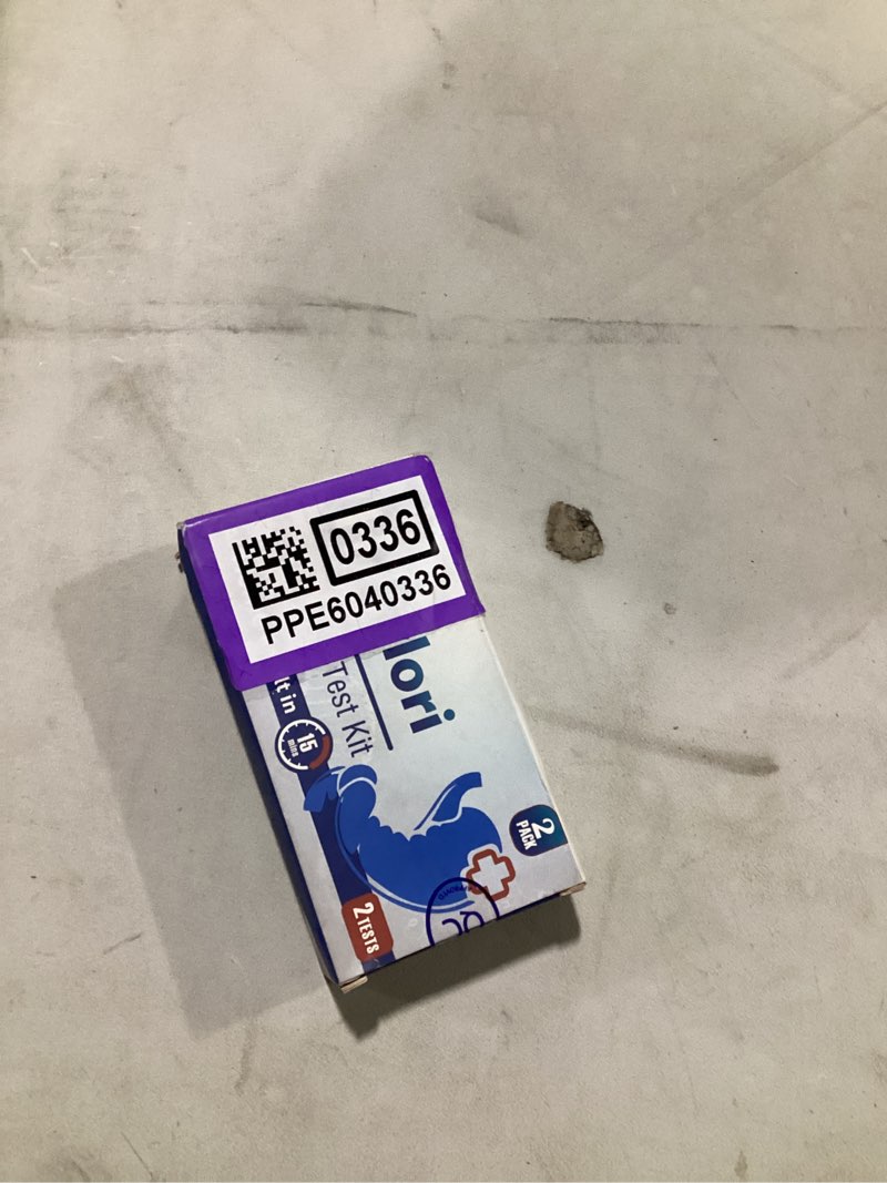 Condition photo showing New/Like New for h pylori test kit: 2 pcs fast & highly accurate & easy to use & read helicobacter pylori test at home results in 10-15 minutes - h-pylori test kit 2 test (2)