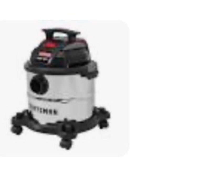 CRAFTSMAN 5-Gallon 4 HP Corded Wet/Dry Shop Vacuum with Accessories Included. Item #3423693 |. Model #CMXEVXA18115. Shop CRAFTSMAN.Read more