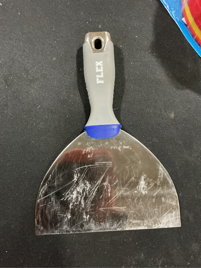 Condition photo showing As Is for Warner 6" ProGrip Flex Broad Knife, 90122 6 Inch