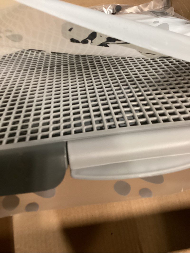 Condition photo showing New/Like New for indoor dog training toilet with wall column removable portable puppy mesh training potty for large small medium