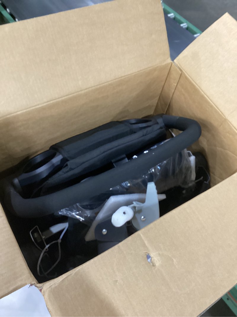 Condition photo showing Good Condition for chicco bravo quick-fold stroller - black | black bravo stroller, black