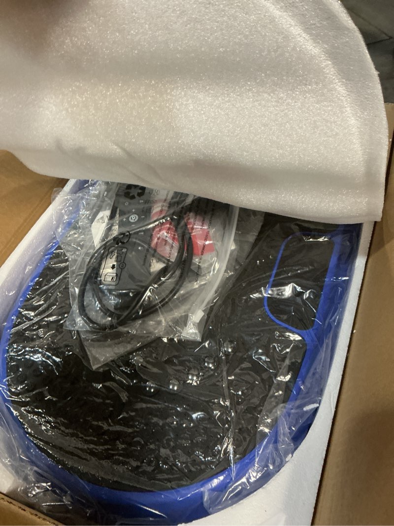 Condition photo showing New/Like New for vibration plate exercise machine, vibrating fitness platform for lymphatic drainage, full body shaker workout equipment, bluetooth power shaping vibrate plate, board sport for home exercise gym