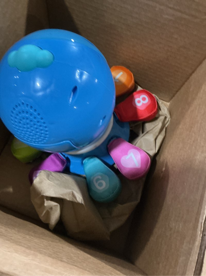 Condition photo showing As Is for baby einstein ocean explorers go opus go 4-in-1 crawl & chase activity learning toy, music and lights, ages 3 months to 5 years