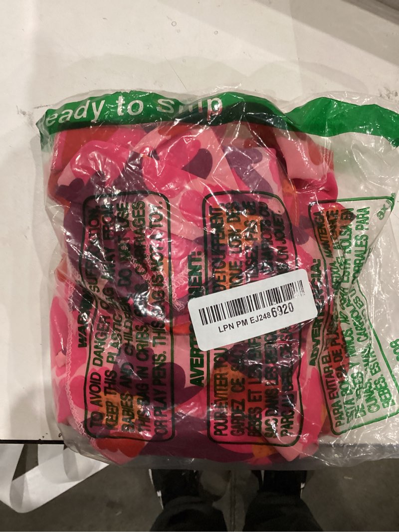 Condition photo showing Good Condition for Naggoo Women's Summer Wrap Floral High Waist Ruffle Short Mini Skirts Medium Hot Pink
