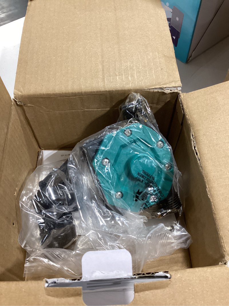 Condition photo showing Good Condition for trupow self-priming mini hand water transfer drill pump kit with water hose & oil hose for home water oil fluid transfer green