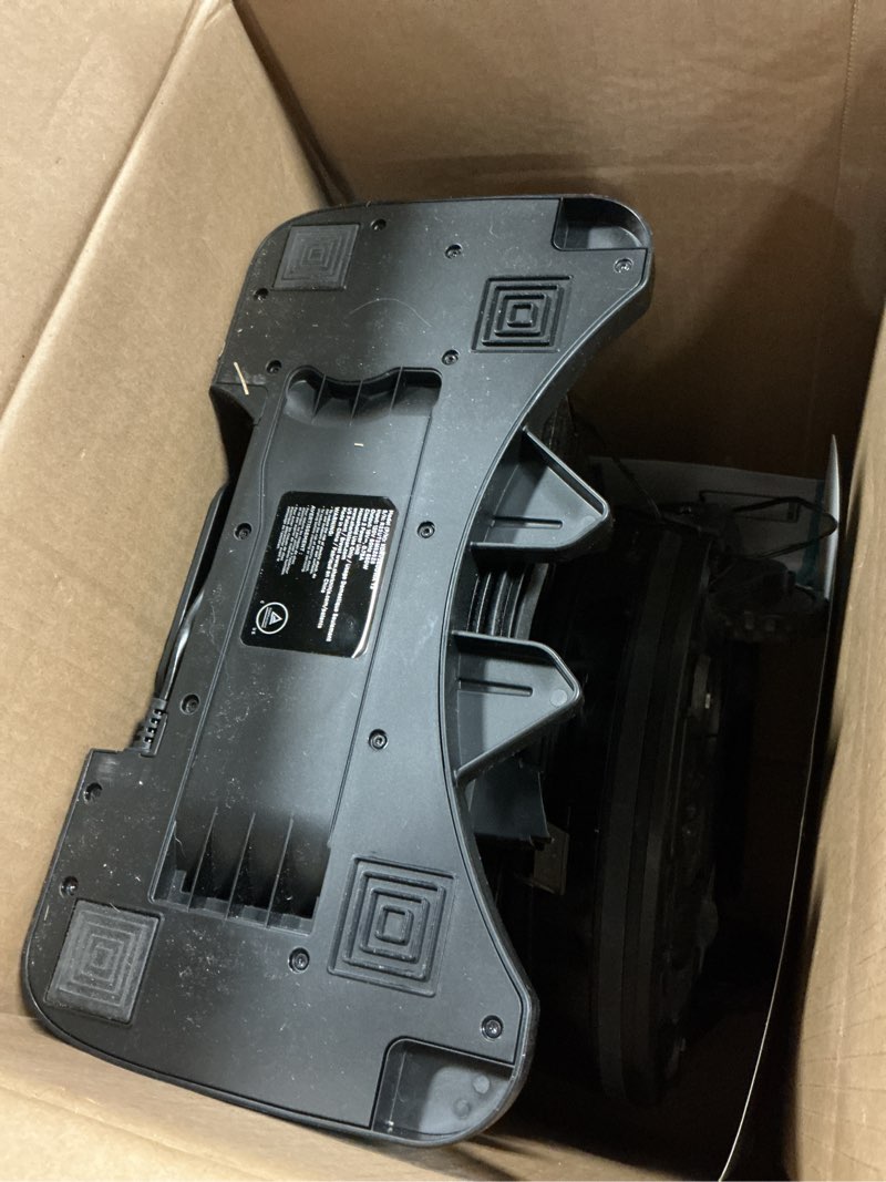 Condition photo showing As Is for Shark Matrix Plus 2in1 Robot Vacuum & Mop with Sonic Mopping, Matrix Clean, Home Mapping, HEPA Bagless Self Empty Base, CleanEdge, for Pet Hair, WiFi, Black/Brass, AV2620WA Wet&Dry Self-Empty (45 Day)(Black/Brass)