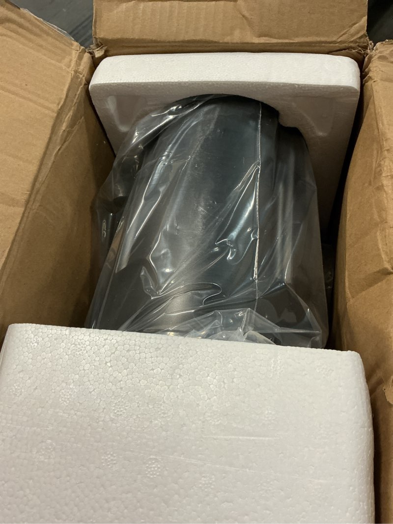 Condition photo showing Good Condition for qcen juicer machine, 800w centrifugal juicer extractor with wide mouth 3” feed chute for fruit vegetable, easy to clean, stainless steel, bpa-free (black) 800w black