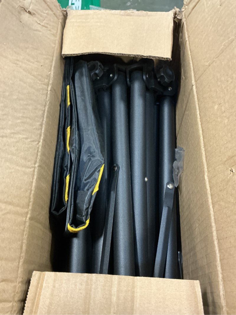 Condition photo showing Good Condition for Backdrop Stand 10x7.5ft (WxH), Photo Back Drop Stand for Party, Heavy Duty Background Stand Kit with 6 Clamps and 2 Sandbags
