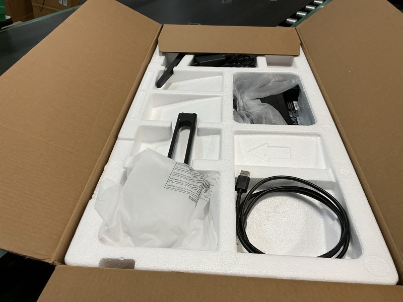 Condition photo showing Working Condition Verified for SANSUI 34-Inch Curved Gaming Monitor UWQHD 3440 x 1440 Up to 165Hz Curved 1500R - PIP/PBP, 1ms(MPRT), HDR, 300nits, sRGB 125%, DCI-P3 95%,FreeSync,HDMIx2,DP1.4 x2 (DP Cable Included) 34 Inch UWQHD 165Hz Curved Gaming