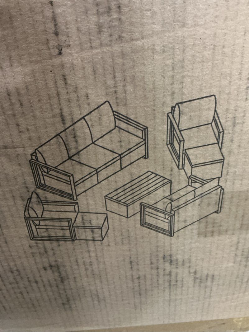 Rattan Fittings set of 5 incomplete 