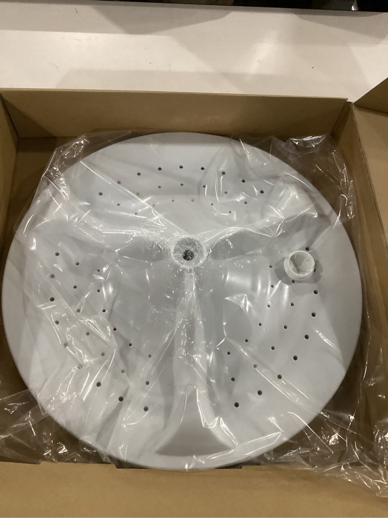 Condition photo showing New/Like New for w10752283 washplate with center cover replacement for whirlpool washer agitator parts replace wtw7000dw wtw5000dw1 wtw5000dw2 wtw8500dc wtw8500d wtw8500ec wtw6120hc w10834890 ps10064549 w10609476