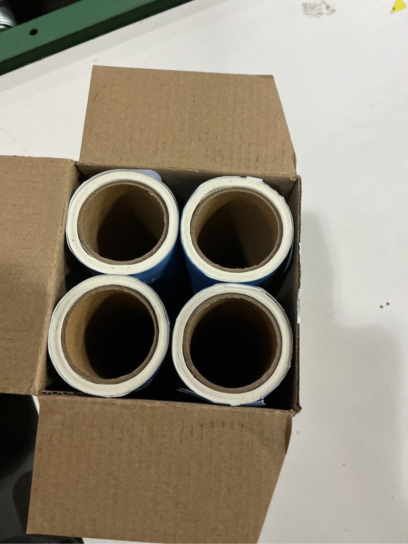 Condition photo showing New/Like New for 9.45 inch Lint Roller Refills for Large Long Handle Lint Rollers for Carpet 9.45'' Extra Sticky Floor Lint Roller 4 Pack of Refills Only, 90 Sheets per Refill, 360 Sheets Total