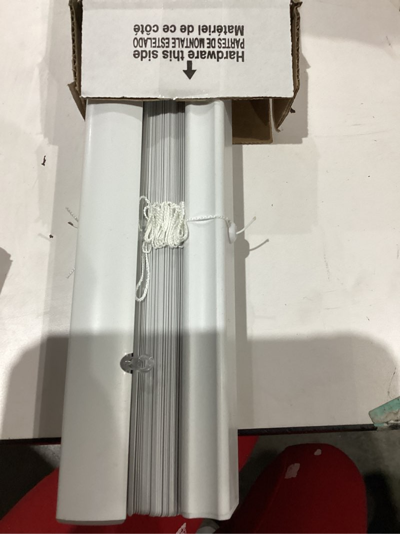 Magne Blind 1 Inch Magnetic Blind White Fits 25 In X 42 In 0924754 Cordless