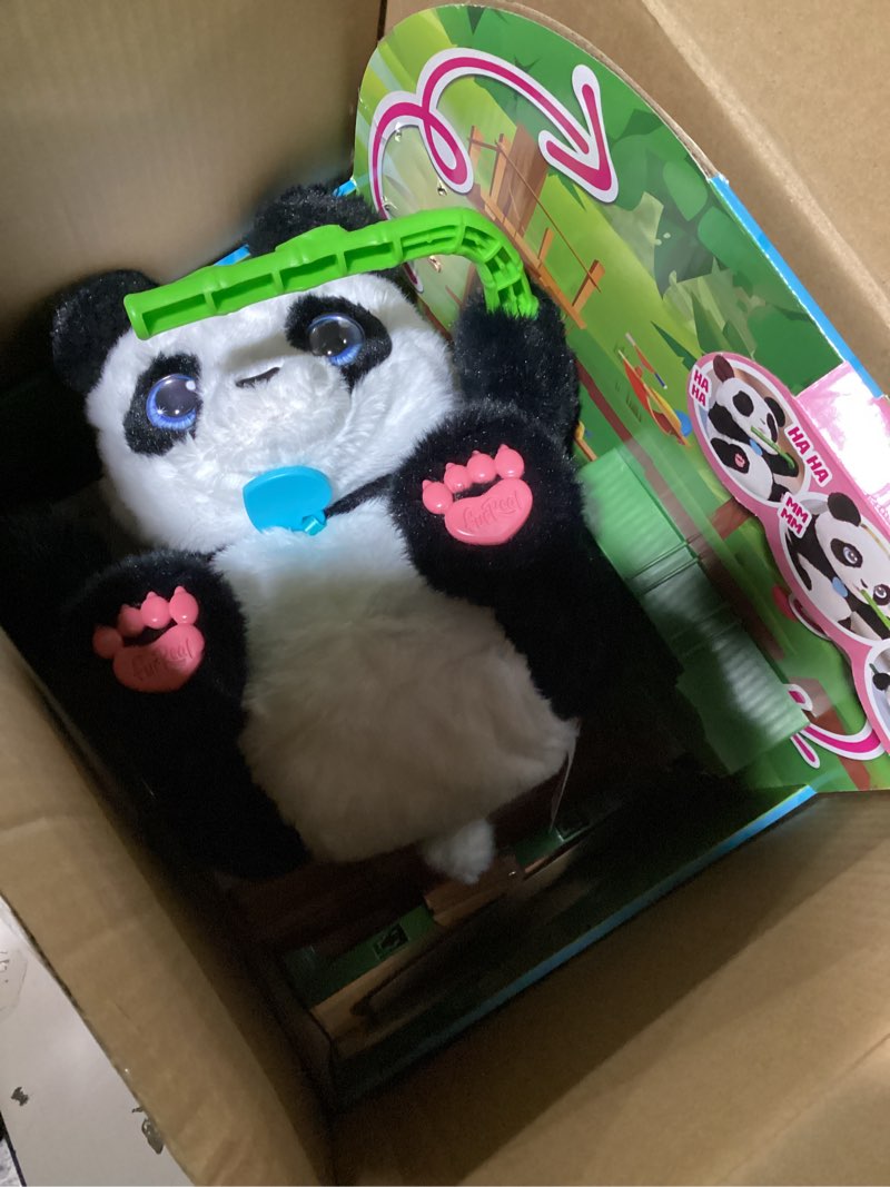 Condition photo showing As Is for FurReal Coco The Tumbling Panda, 10.5 Inch Interactive Panda Toy, for Boys and Girls, Ages 4 and Up