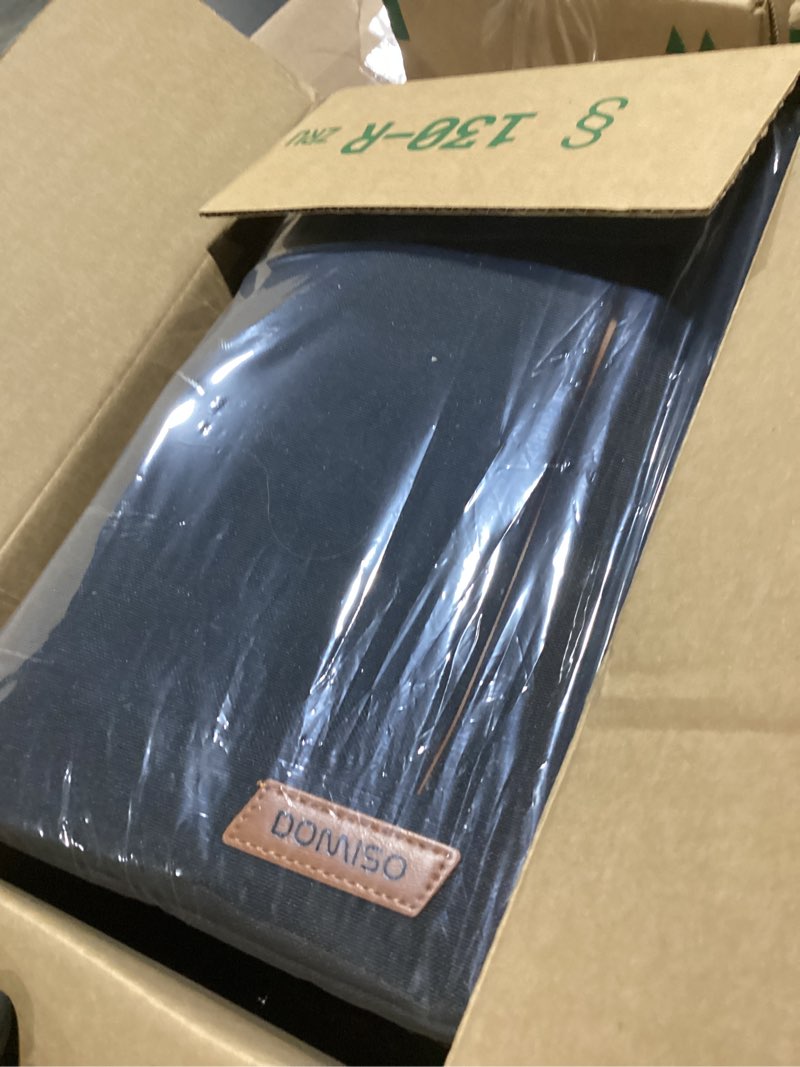 Condition photo showing Good Condition for DOMISO 17-17.3 Inch Laptop Sleeve Bag Business Briefcase Messenger Bag Compatible with 17.3" Dell Computer/HP Pavilion 17/ProBook 470/MSI GS73VR Stealth PRO/Dell/Lenovo/Acer/ASUS,Black 17 - 17.3 Inch Black