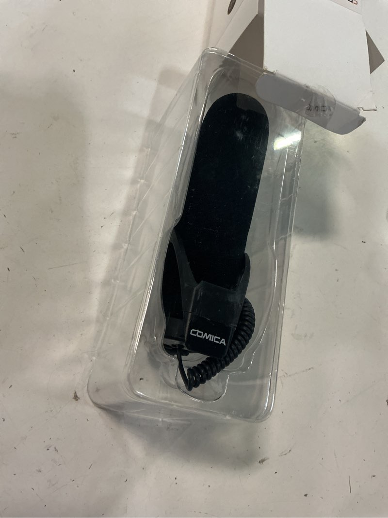 Condition photo showing Good Condition for comica cvm-v30 lite video microphone,super-cardioid condenser on-camera shotgun microphone for canon nikon sony panasonic dslr cameras,mic for iphone android smartphone with 3.5mm jack(black)