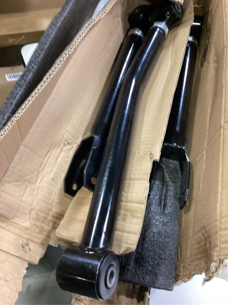 Condition photo showing Good Condition for 0-4.5" Lift Adjustable Front Upper & Lower Control Arms for 2007-2018 Jeep Wrangler JK - Heavy Duty Front Upper & Lower Arms 2007-2018 Wrangler JK Front