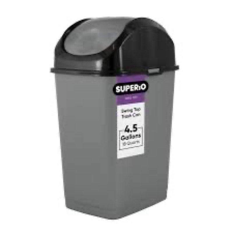 small trash can