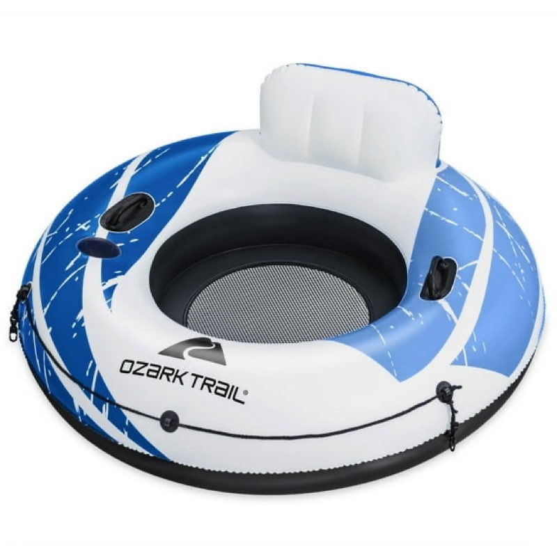 ozark trail rapid rider single river tube 48