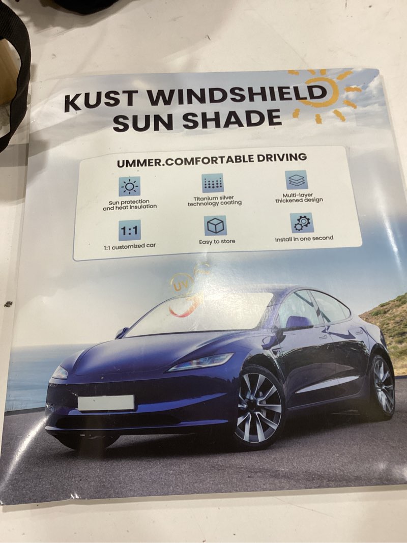 Condition photo showing Good Condition for KUST Windshield Sun Shade for Honda Accord 2018-2024 2025 2026 Window Accessories 4 Layers Sunshade Sun Protector Foldable Block UV Rays Keep Car Cooler FOR | Honda Accord 2018-present