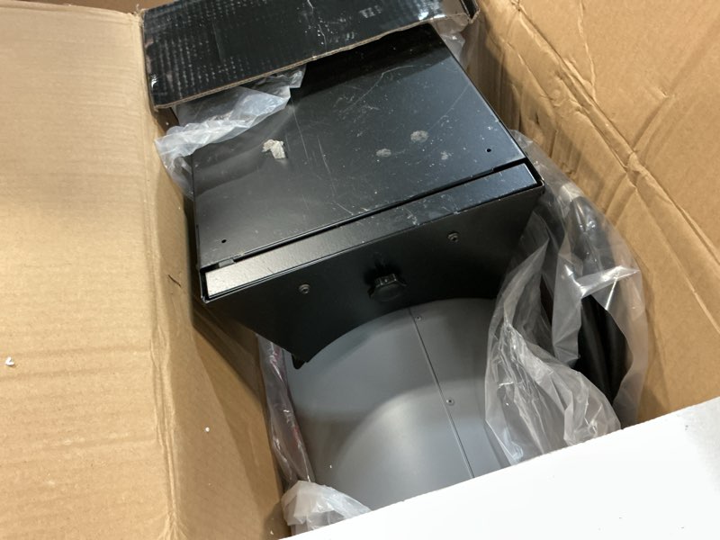 Condition photo showing As Is for InoKraft Maxheat MH125 125,000 BTU Forced Air Propane Heater, Auto 25-95F On/OFF Control, Portable Garage/Shop Heater for Garages, Job Sites - 10ft Hose