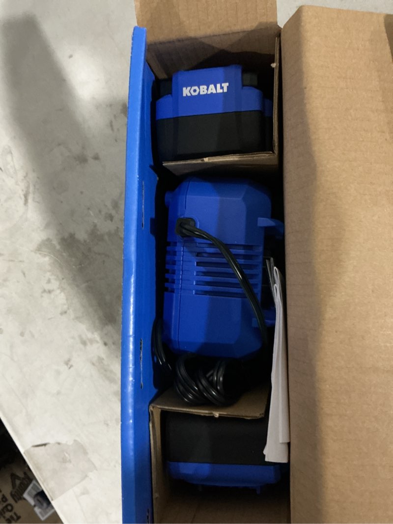 Condition photo showing Good Condition for kobalt 24-v 2-pack lithium-ion battery and charger (4 ah)