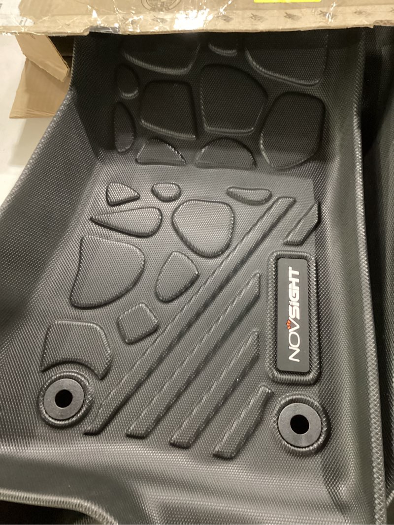 3d maxpider custom fit kagu floor mat (black) compatible with tesla model x 2016-2021 – r1