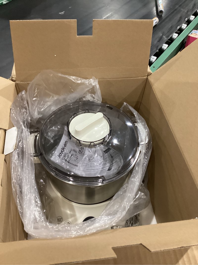 Condition photo showing Good Condition for Joydeem Electric Dough Maker with Dual Seasonal Fermentation Function, 3.7Qt Dough Mixer Machine, Perfect for Bread Pizza Roti Dumpling Dough & Sourdough, HMJ-A351