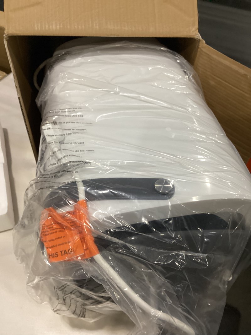 Condition photo showing New/Like New for Large Towel Warmers for Bathroom,Luxury Portable Bucket Towel Warmer Fits Up to Two 70"X80" Oversized Towels with Timing Auto Shut Off,Grey