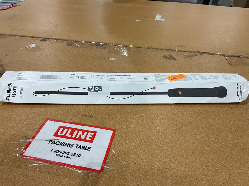 Condition photo showing New/Like New for the ways lumiwhisker cat toys for indoor cats, led light wand toy
