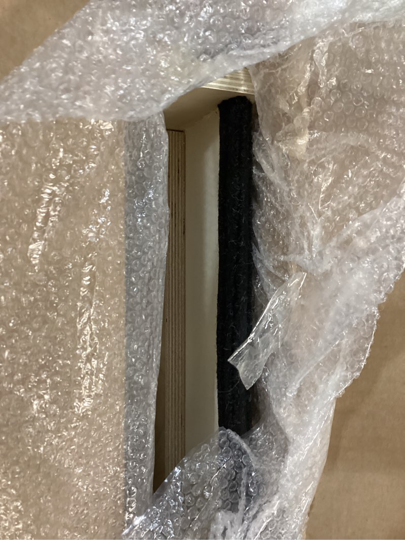 Condition photo showing New/Like New for Dog Ramp for Bed - Foldable Small to Large Dog Ramp for Couch - 6 Adjustable Height from 12" to 24" - Stairs with High Traction Mat - Wooden Portable Ramp for Dogs to Get on Bed Couch Car Up to 200LBS Burlywood(black)