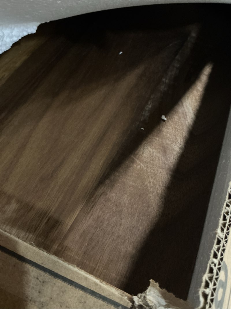 Condition photo showing Good Condition for gashell noodle board stove cover with handles for electric, gas stove top (acacia wood) natutal acacia