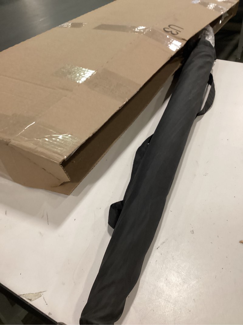 Condition photo showing As Is for G4Free 54 Inch Large Windproof Umbrella for 2 Persons, 16 Ribs Auto Open Classic Wooden J Handle Cane Stick Golf Rain Umbrellas for Men Women Travel 120cm Black