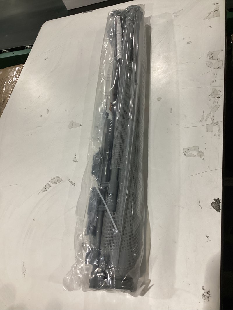 Condition photo showing New/Like New for 140 Inch Outdoor Retractable Gate for Dogs Extra Wide Baby Gate Retractable Dog Gates for Doorway Extra Wide Dog Gate for Large Openings Extra Wide Pet Gate for Stair Retractable Baby Gates for Stairs Gray 140" Wide