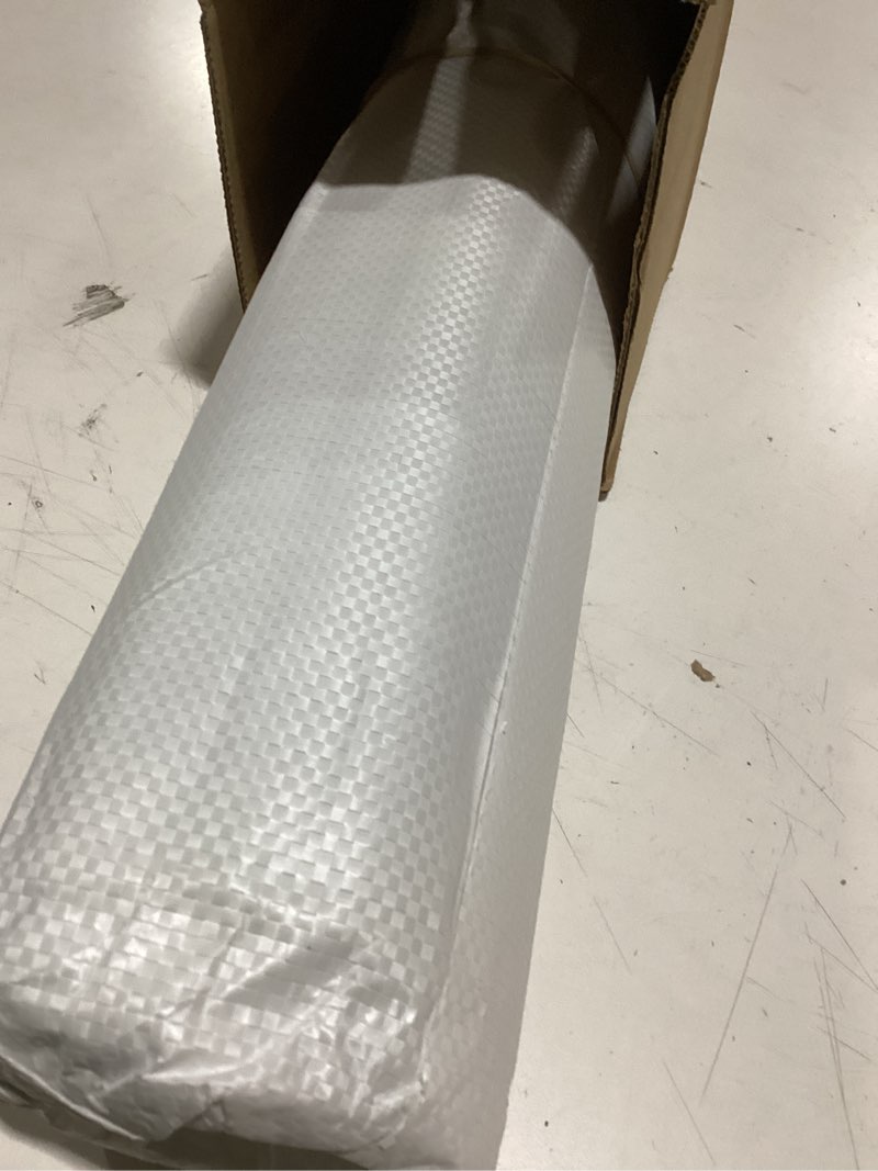 Condition photo showing Good Condition for NECAUX Custom 23.6 x 63 Inch Clear Table Cover Protector, 1.5mm Thick Plastic Waterproof Heavy Duty Desk Pad Mat Non-Slip Tablecloth Protector for Coffee Table, Sofa Table, Media Stand, Countertop 23.6" x 63" Clear 1.5mm