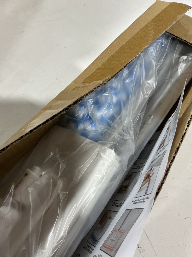 Condition photo showing As Is for snap grip mini mop, zero touch no wash lazy mop with one-click cloth change, compatible with face towels, adjustable for wet/dry floors, tile, hardwood, corners (10 reusable cloths) 1*mop+10*cloth