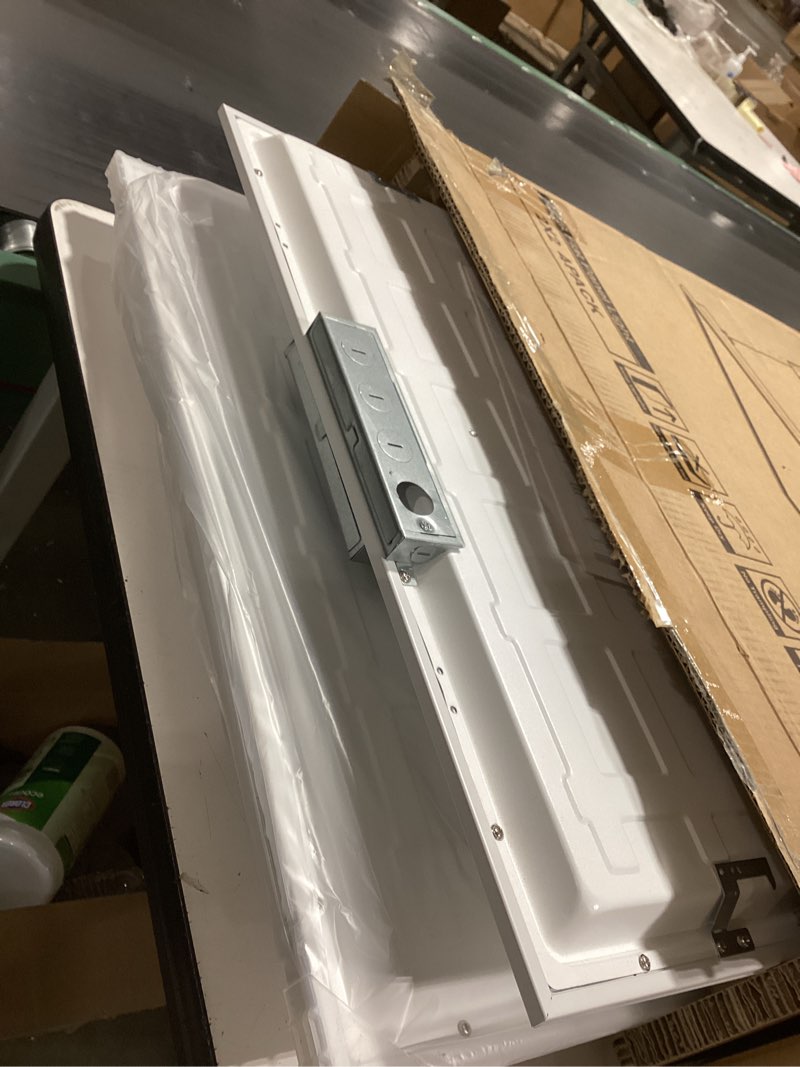 Condition photo showing Good Condition for AIKVSXER 40W 2x2 Led Flat Panel Light - 4 Pack 4400LM Color Switchable 3000K/4000K/5000K, Dimmable Recessed Led Drop Ceiling Lights Fluorescent Replacement, 2x2 LED Light Fixture for Office, Home 2x2 4PACK Triac Dimming