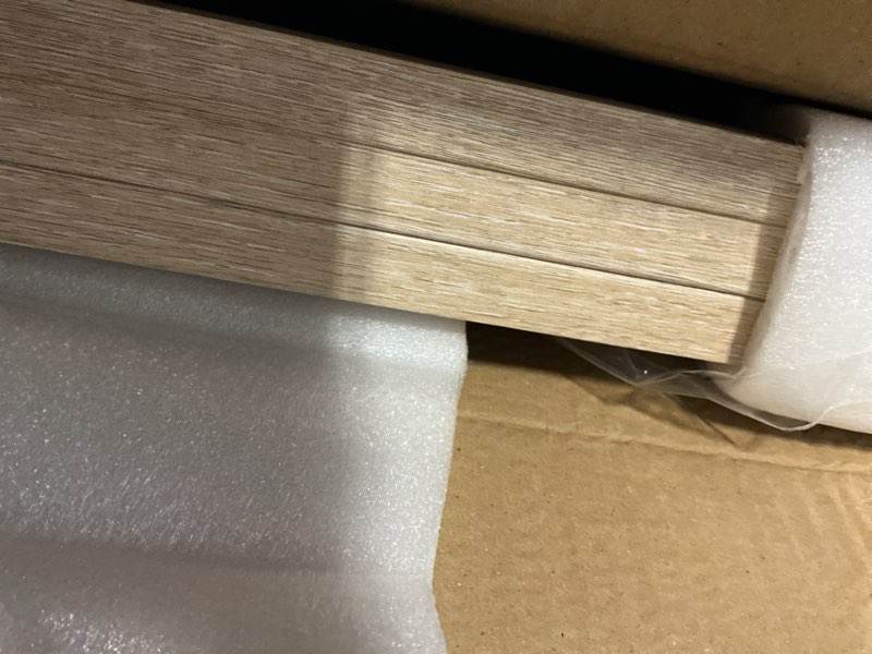 Condition photo showing Good Condition for 20x24 Picture Frame with Mat for 16x20 Set of 3, Natural Wood Grain 20x24 Frame for Wall Mounting (3 Pack, Natural) 20x24 - 3 pack Natural