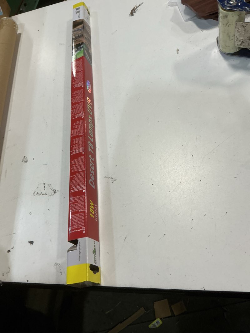 Condition photo showing Good Condition for REPTI ZOO Reptile 18W 10.0 UVB Fluorescent Bulb Lamp Desert T8 Bulb 24 Inches Desert Uvb Bulb