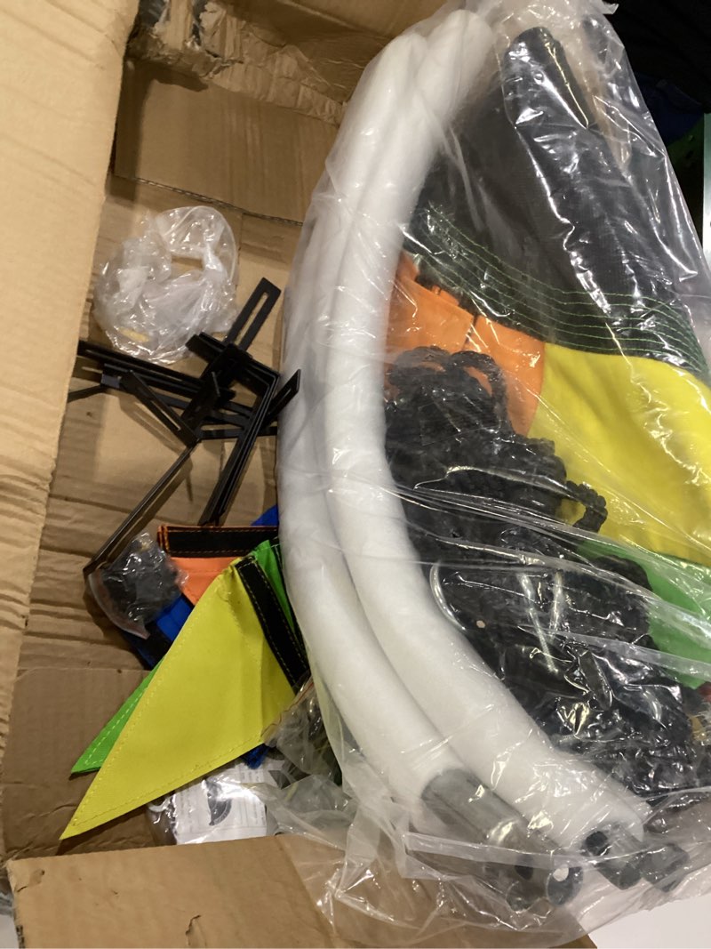 Condition photo showing Good Condition for monleelnom Saucer Tree Swing for Kids,700Lb Weight Capacity, Waterproof Oxford Fabric Platform Swing