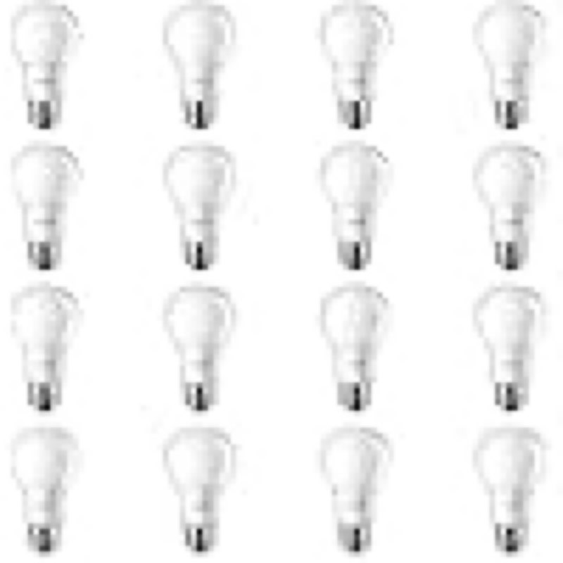 Philips LED Basic Frosted Non-Dimmable A19 Light Bulb - EyeComfort Technology - 800 Lumen - Soft White (2700K) - 10W=60W - E26 Base - Old Version - Indoor - 16-Pack