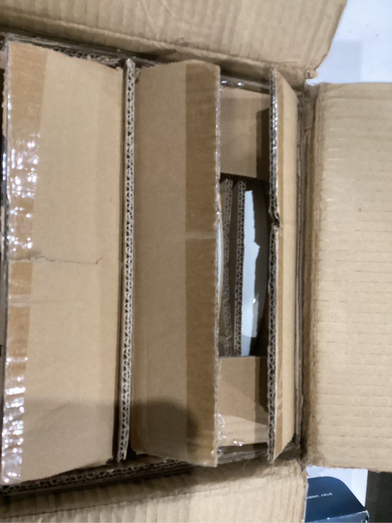 Condition photo showing New/Like New for GBHOME Ceramic Dinnerware Sets for 6, 18 Pieces Stoneware Plates and Bowls Sets, Scratch Resistant Dishes, Dishwasher & Microwave Safe, Reactive Glaze-White Pearl White Service for 6(18Pcs)