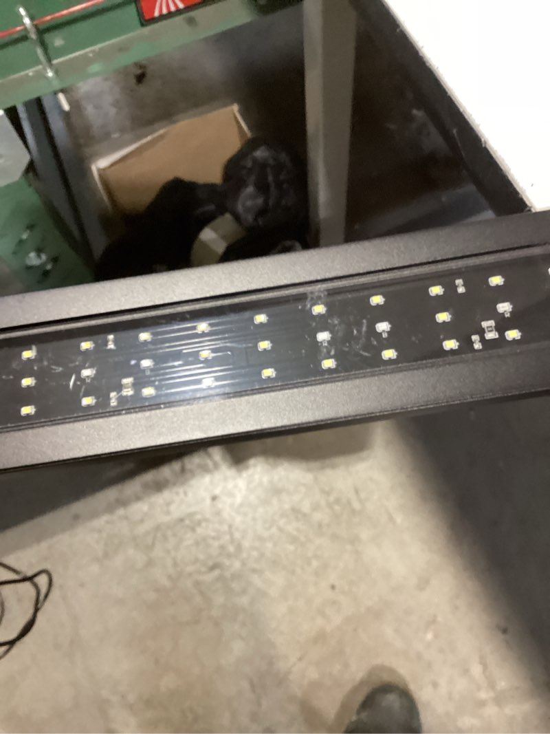 Condition photo showing New/Like New for NICREW C10 Plants LED Aquarium Light, 36-48 in, 27 Watts, Full Spectrum Fish Tank Light with Timer, Day and Night Cycle, Brightness Adjustable 36 - 48 in