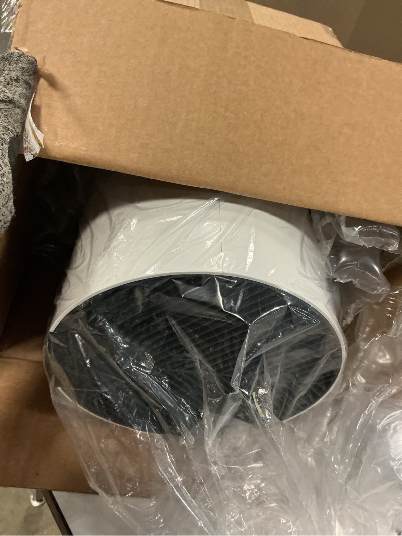 Condition photo showing Good Condition for shark air purifier for home, clean sense, for bedroom, nursery, home office, dorm, hepa-exceeding filter, captures pollutants, pet dander, dust, odor, smoke, and more, hp102pet, white 500 sq. ft. (perfect for pet owner)