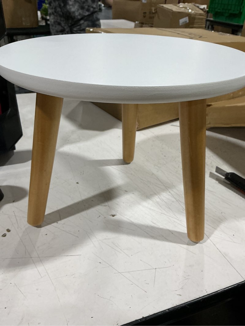 Condition photo showing Good Condition for leaf&lull plant stand indoor small plant table for large plants wood plant stool tall plant holder for living room bedroom balcony white