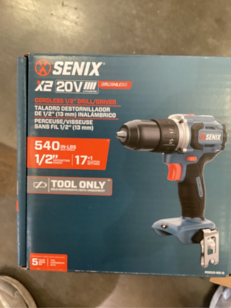 Condition photo showing New/Like New for 20v max brushless lithium-ion 1/2 in. cordless drill driver (tool only)