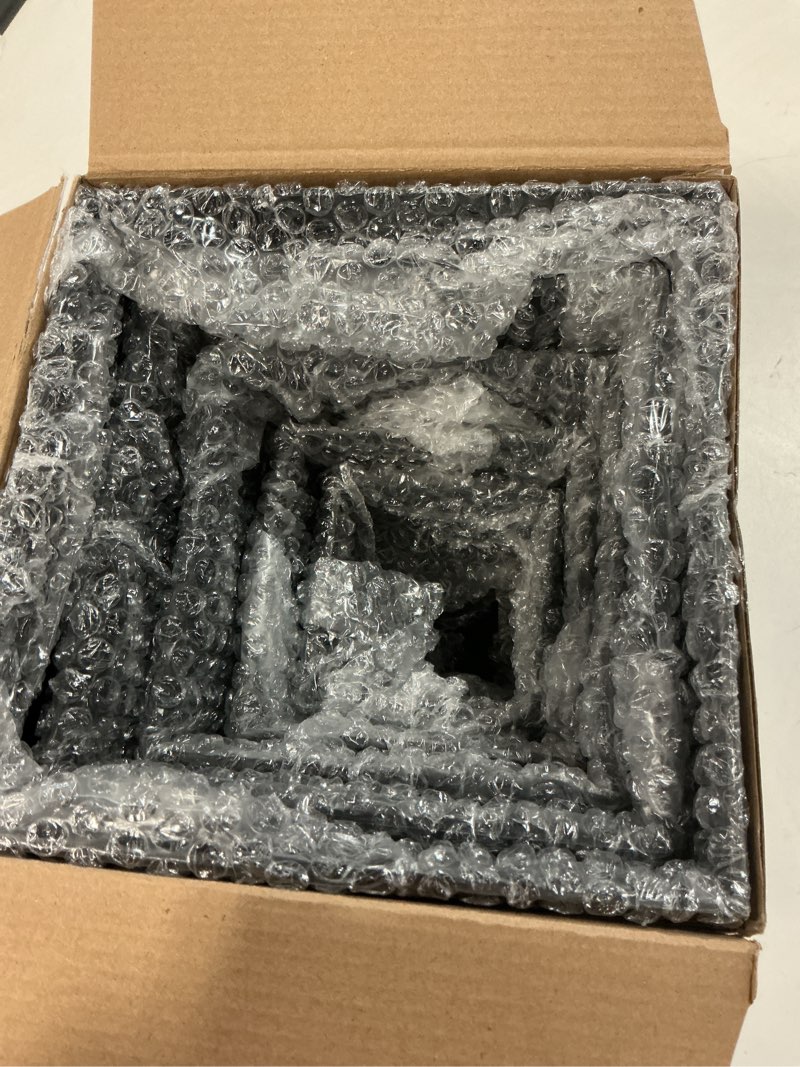 Condition photo showing Good Condition for Geetery Set of 5 Display Buffet Risers Acrylic Cube with Hollow Bottoms Acrylic Boxes for Display Dessert Table Stands for Catering Collectibles Jewelry Decor (Black,3,4,5,6,7 Inch) Black Small,3,4,5,6,7 Inch