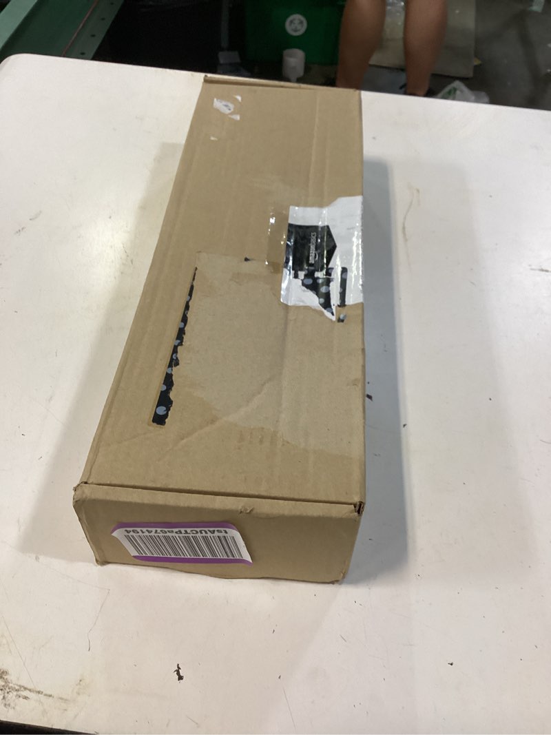 Condition photo showing New/Like New for amazon basics 12-inch thermal laminator machine, 1 min fast warm-up, for documents photos, home/office/school use, 20 pouches included, white 12-inch + 20 pouches
